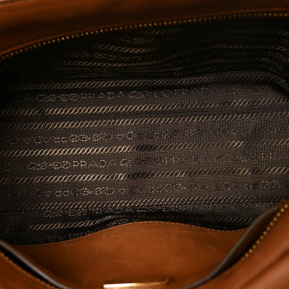 Prada Nappa Medium Explore Shoulder Bag Caramel 5 of 9