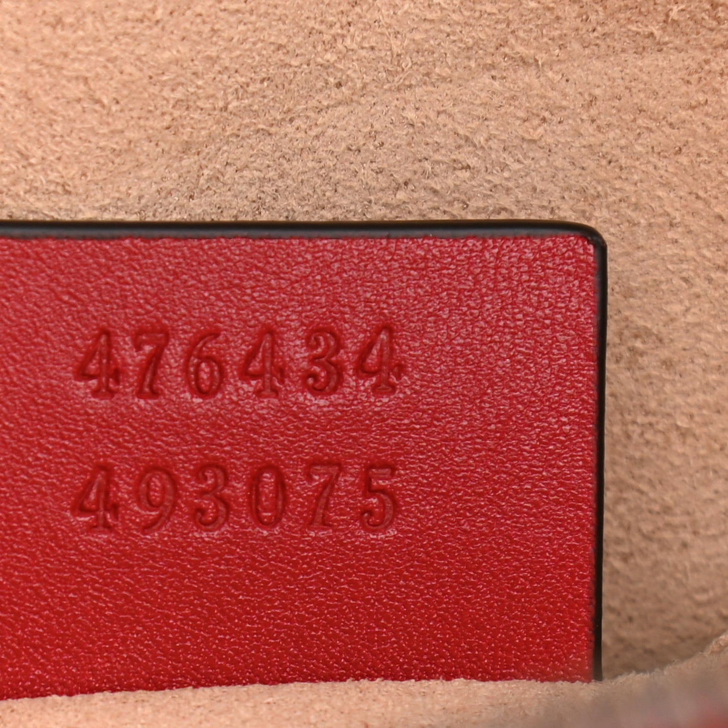Calfskin Matelasse GG Marmont Belt Bag 85 34 Hibiscus Red