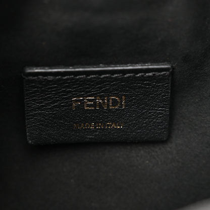 Fendi Kuban Canvas Vitello King F is Fendi FF Embroidered Mini Mon Tresor Bucket Bag Multicolor Cuoio 8 of 12