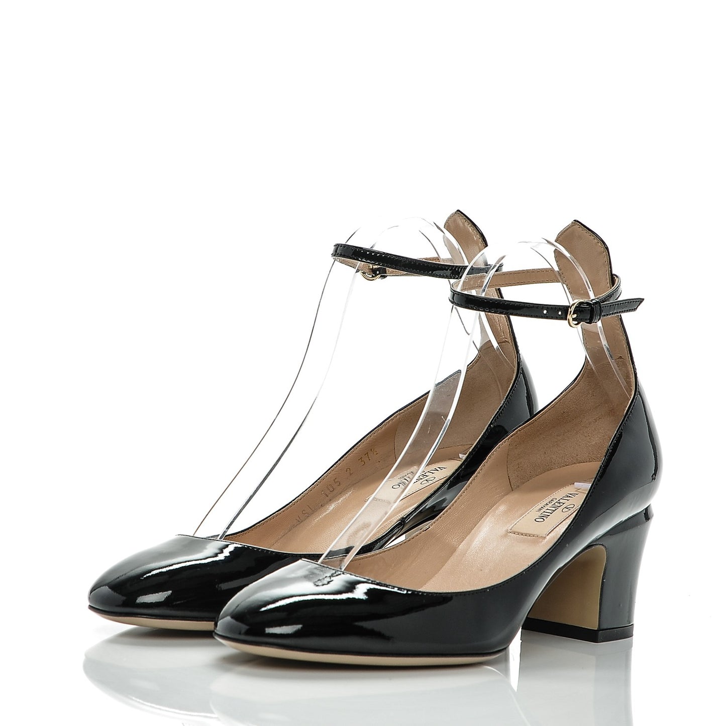 Patent Tan-Go Mary Jane 60mm Pumps 37.5 Black