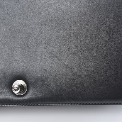 Chanel Calfskin Quilted New Medium Boy Flap Black 14 of 16
