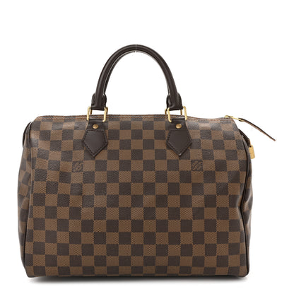 Louis Vuitton Damier Ebene Speedy 30 1 of 10