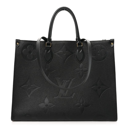 Louis Vuitton Empreinte Monogram Giant Onthego GM Black 1 of 9
