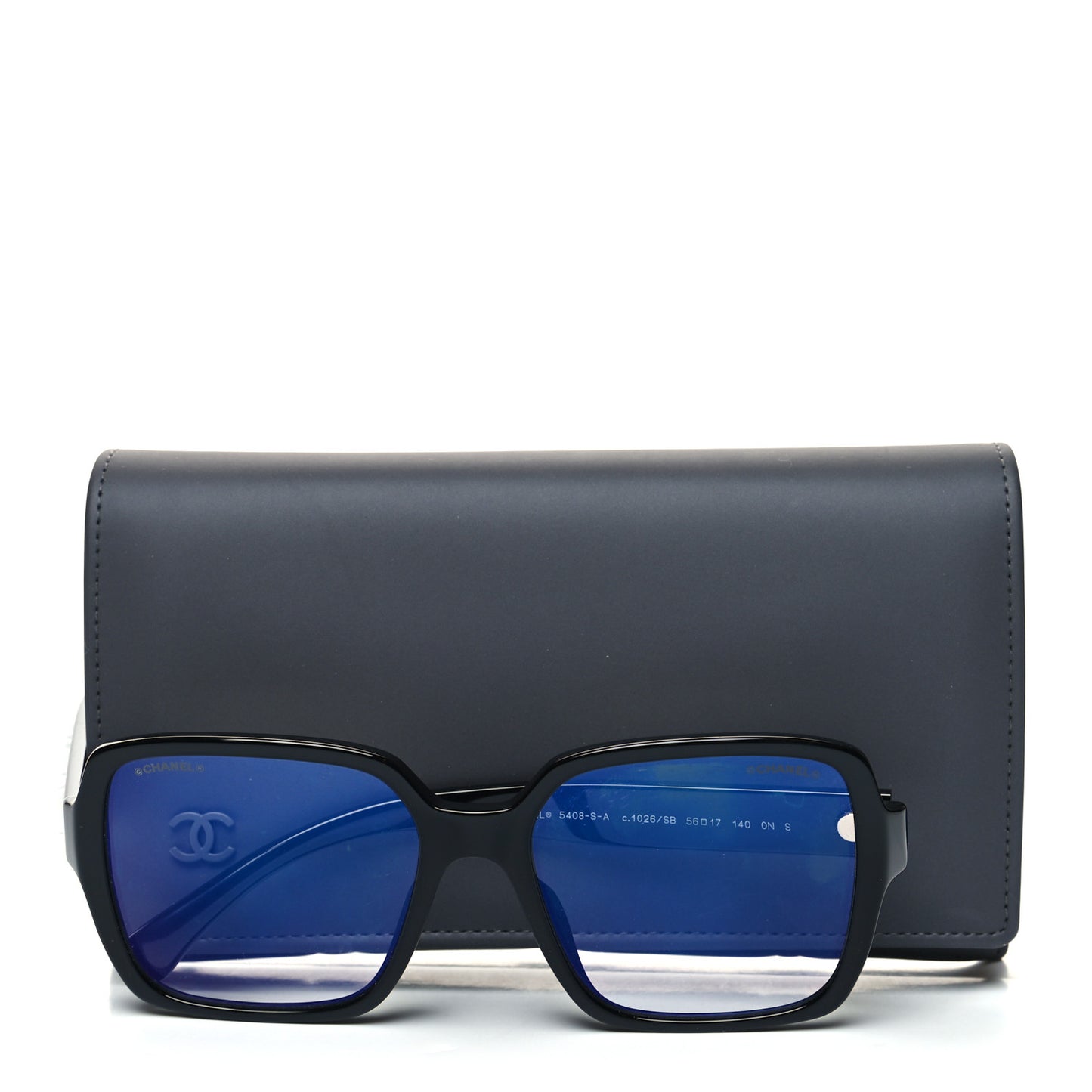 Acetate Square Blue Light Glasses 5408-S-A Black