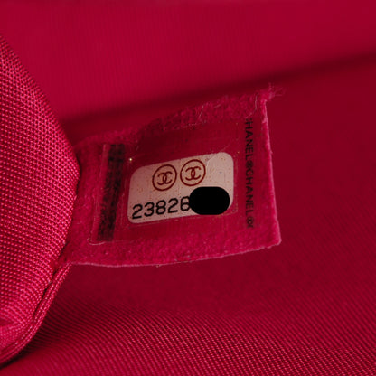 Chanel Caviar Quilted Medium Boy Flap Fuchsia 7 of 7