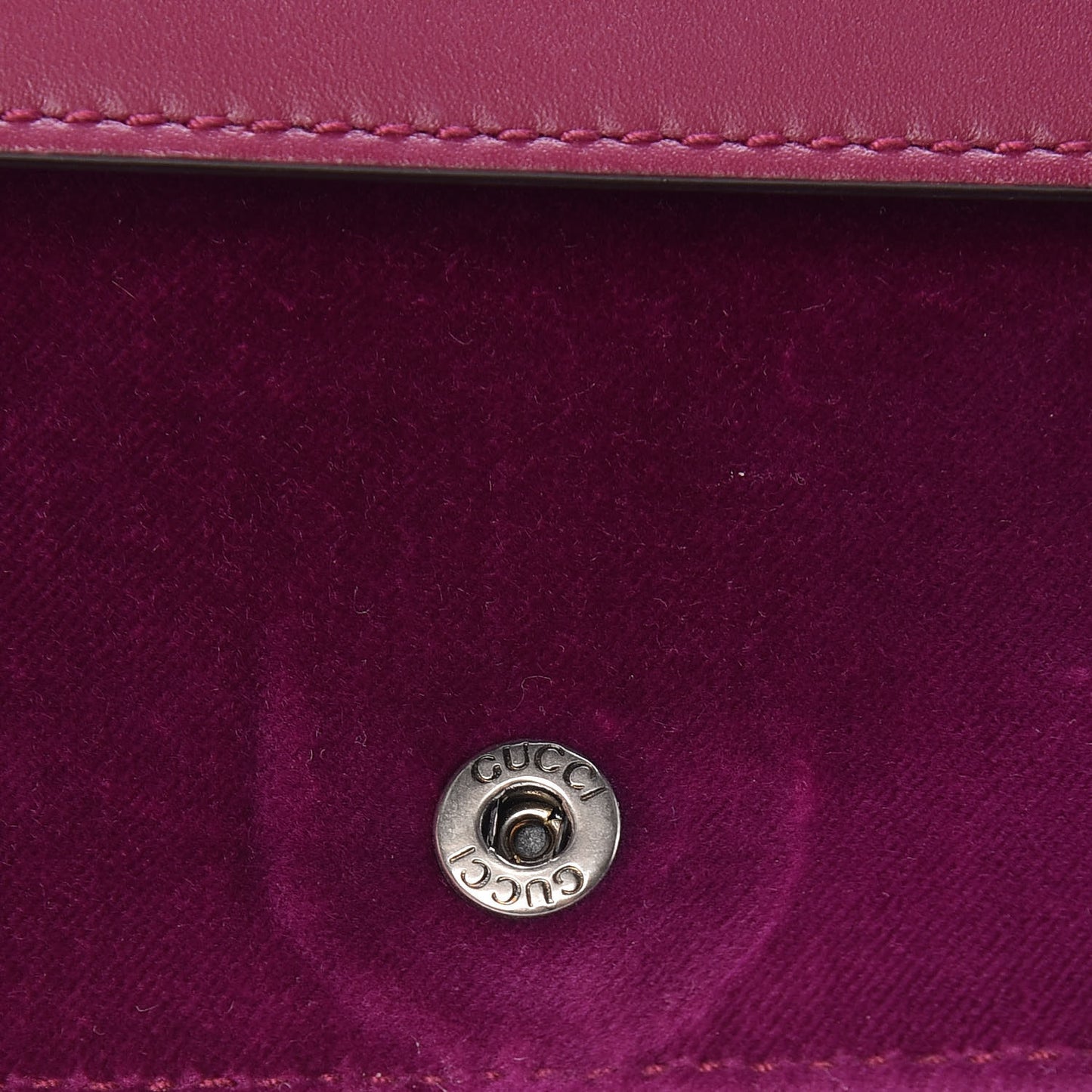 Velvet Super Mini Dionysus Shoulder Bag Fuchsia Violet Cyclamen