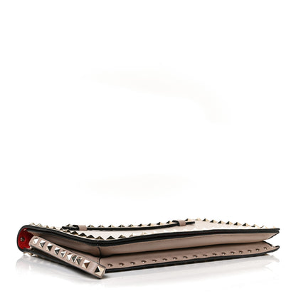 Valentino Garavani Nappa Rockstud Wristlet Clutch Poudre 4 of 10