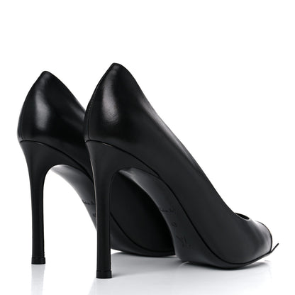 Louis Vuitton Calfskin Urban Twist Pumps 40 Black 4 of 16