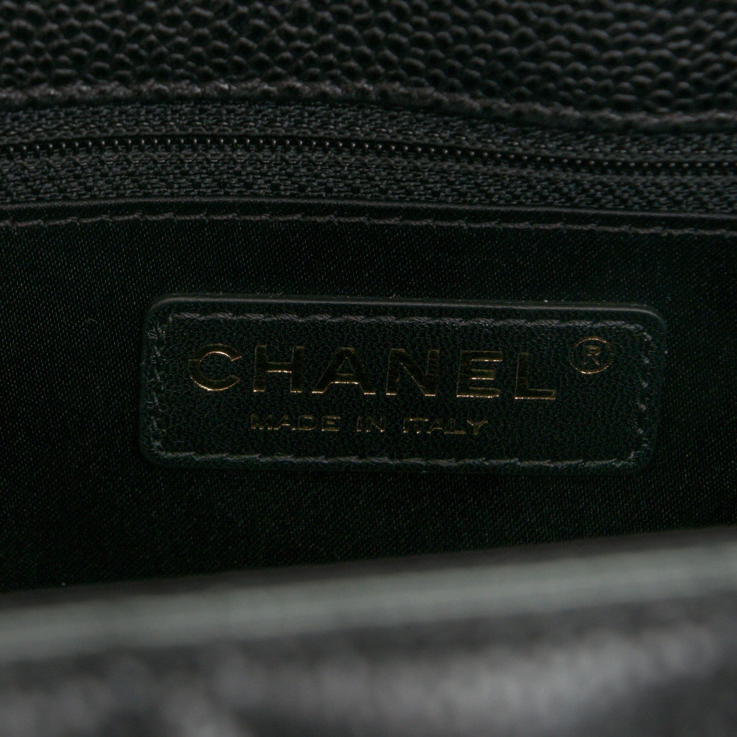 Chanel Caviar Quilted Grand Shopping Tote GST Black 6 of 7
