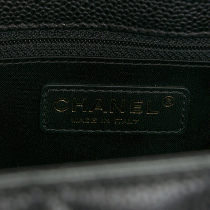 Chanel Caviar Quilted Grand Shopping Tote GST Black 6 of 7