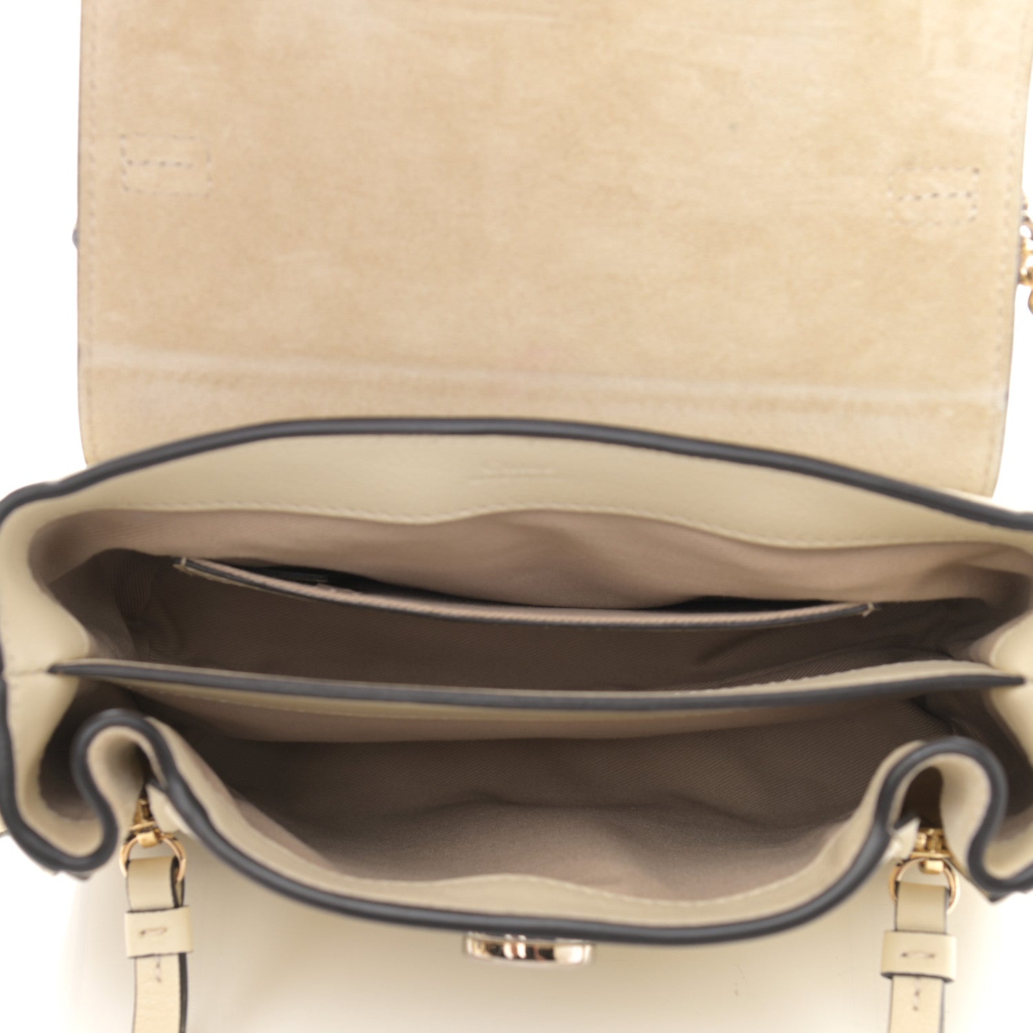 Chloe Calfskin Mini Faye Day Shoulder Bag Off White 5 of 11