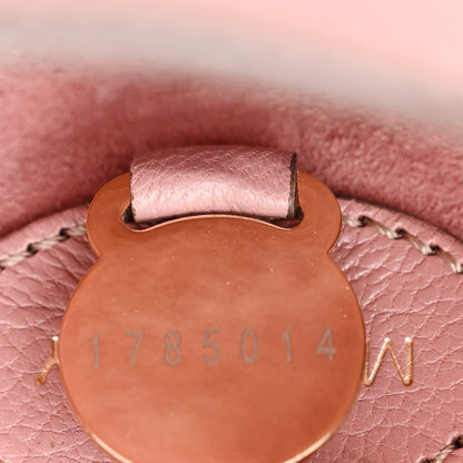 Mulberry Calfskin Goat Medium Lily Flap Dark Blush 8 of 14