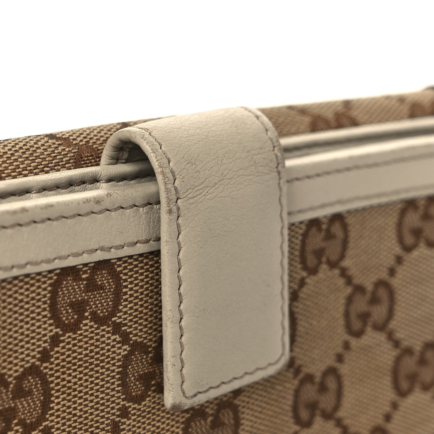 Monogram Margaux Calfskin Sukey Continental Organizer Wallet Beige Ebony Mystic White