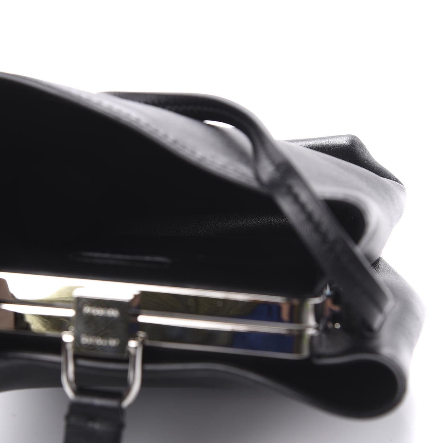 Proenza Schouler Calfskin Frame Crossbody Bag Black 5 of 9