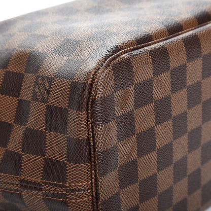 Louis Vuitton Damier Ebene Neo Neverfull MM Rose Ballerine 10 of 15