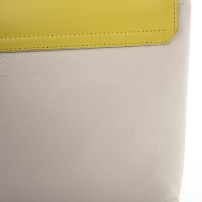 Lanvin Goatskin Happy Edgy Medium Jaune White 12 of 18