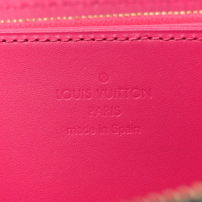 Louis Vuitton Metallic Vernis Degrade Zippy Wallet Blue Pink 6 of 6