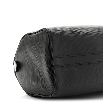Louis Vuitton Epi Speedy 25 Black 9 of 14
