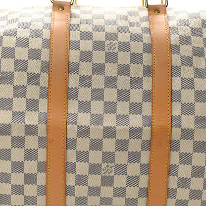 Louis Vuitton Damier Azur Keepall 50 8 of 11