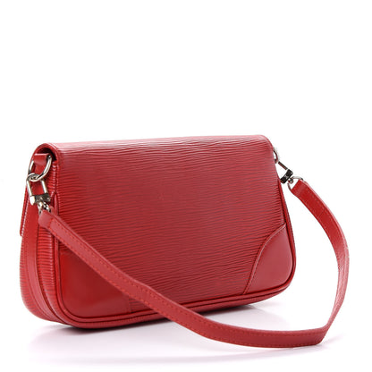 Louis Vuitton Epi Segur Pochette Rouge 3 of 13