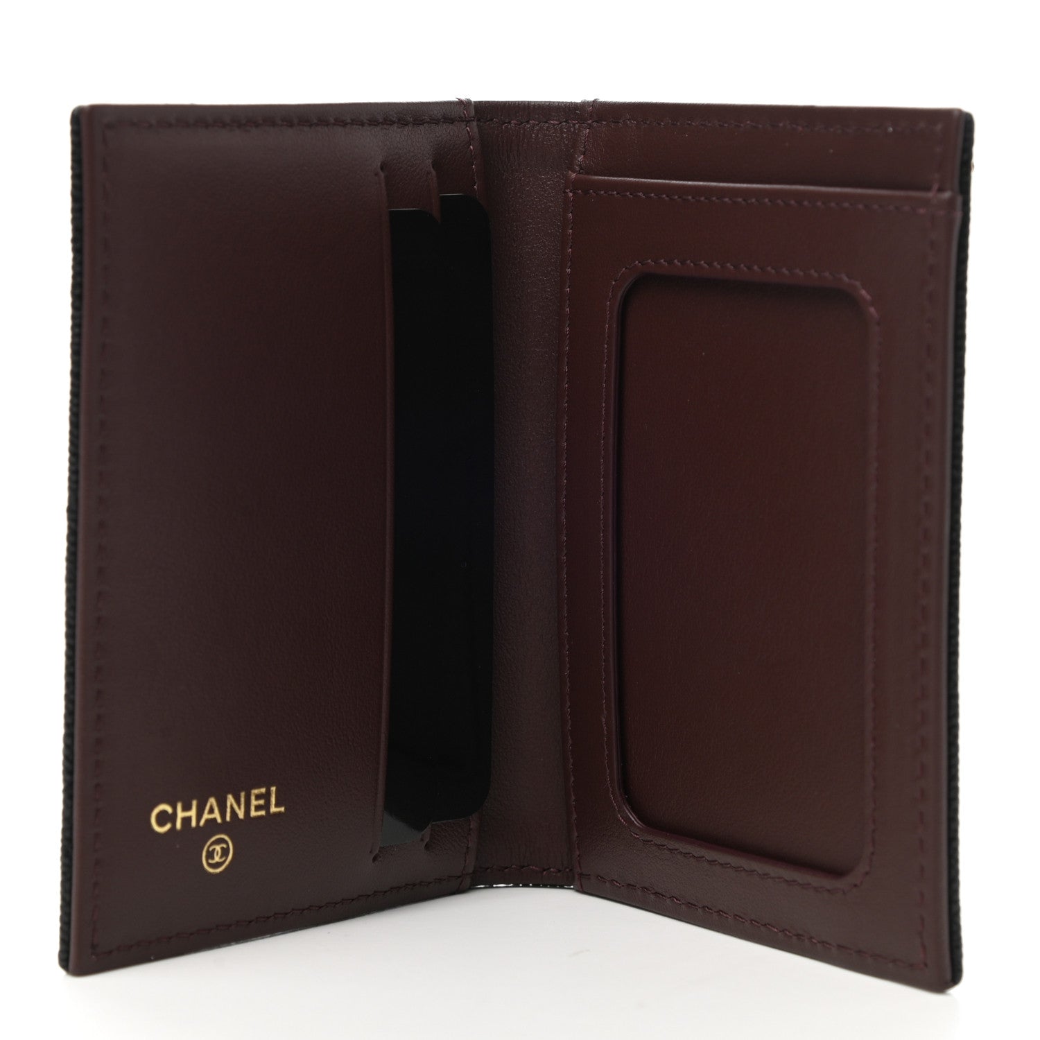 Chanel Caviar Quilted Card Holder Wallet Black 5 of 9