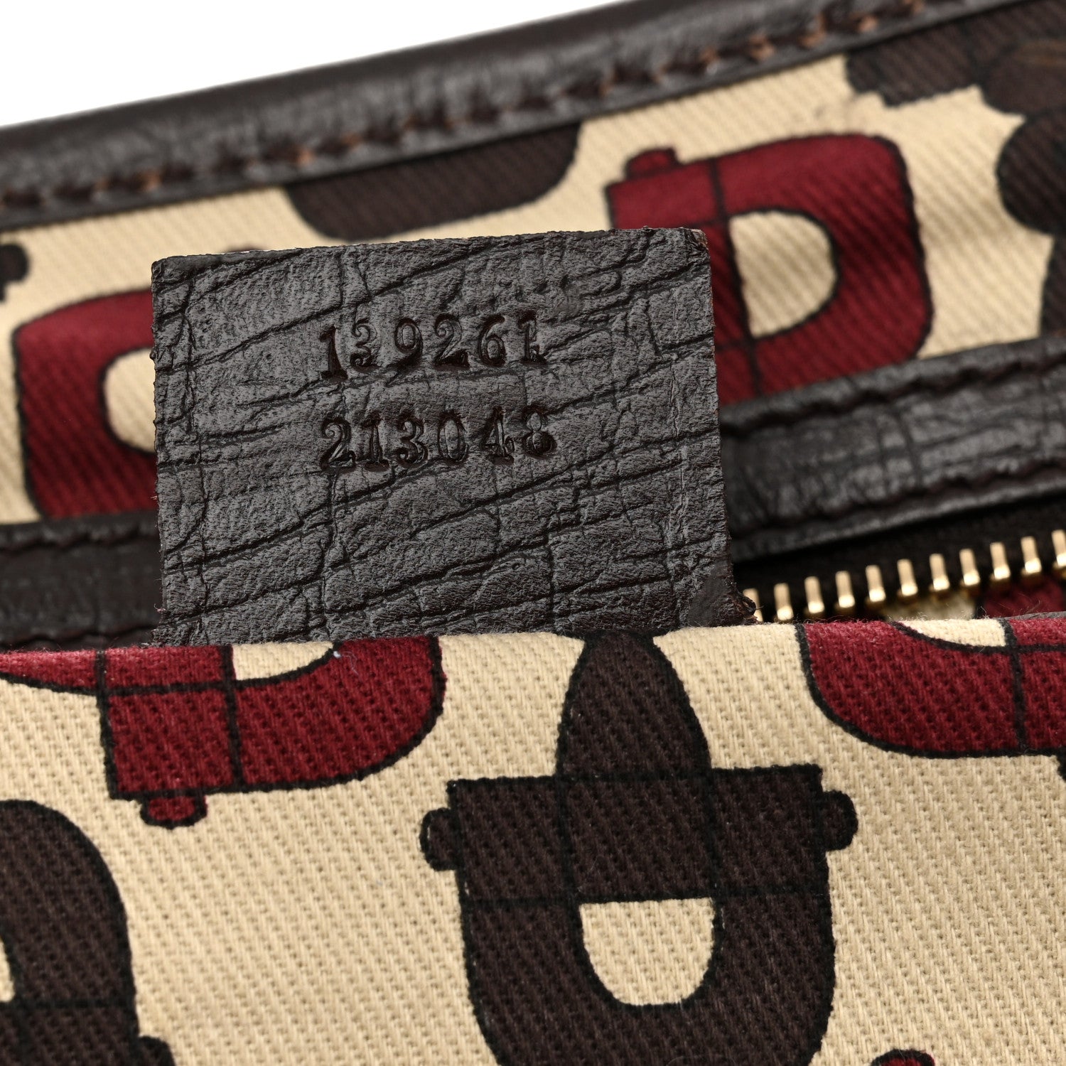 Gucci Monogram Small Jolicoeur Tote Dark Brown 7 of 14