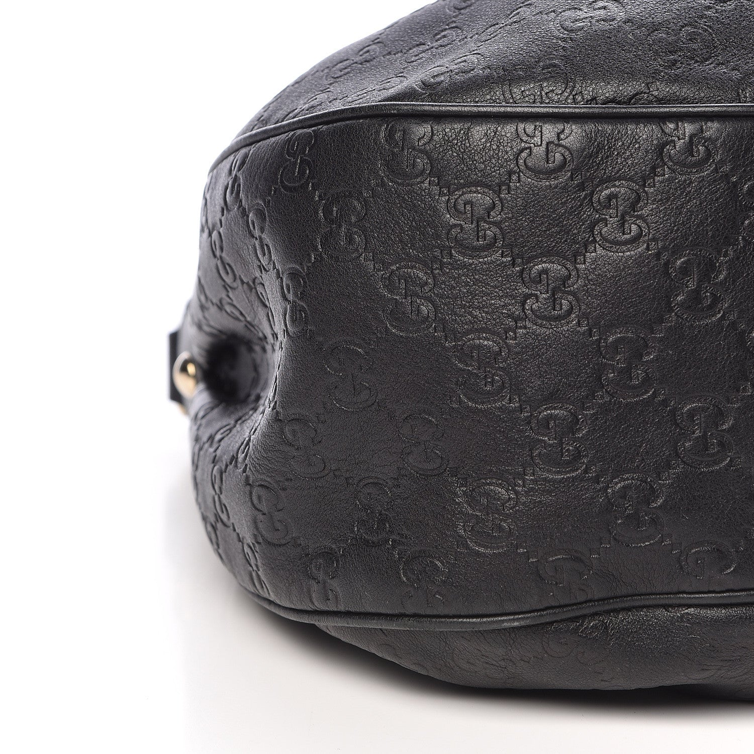 Gucci Guccissima Medium Sukey Hobo Black 9 of 11