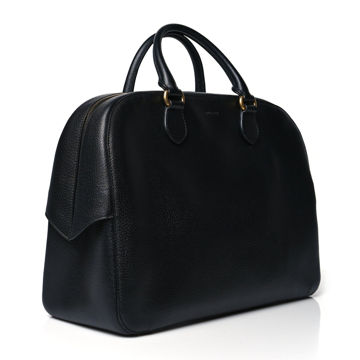 Calfskin Kingsnake Print Duffle Black