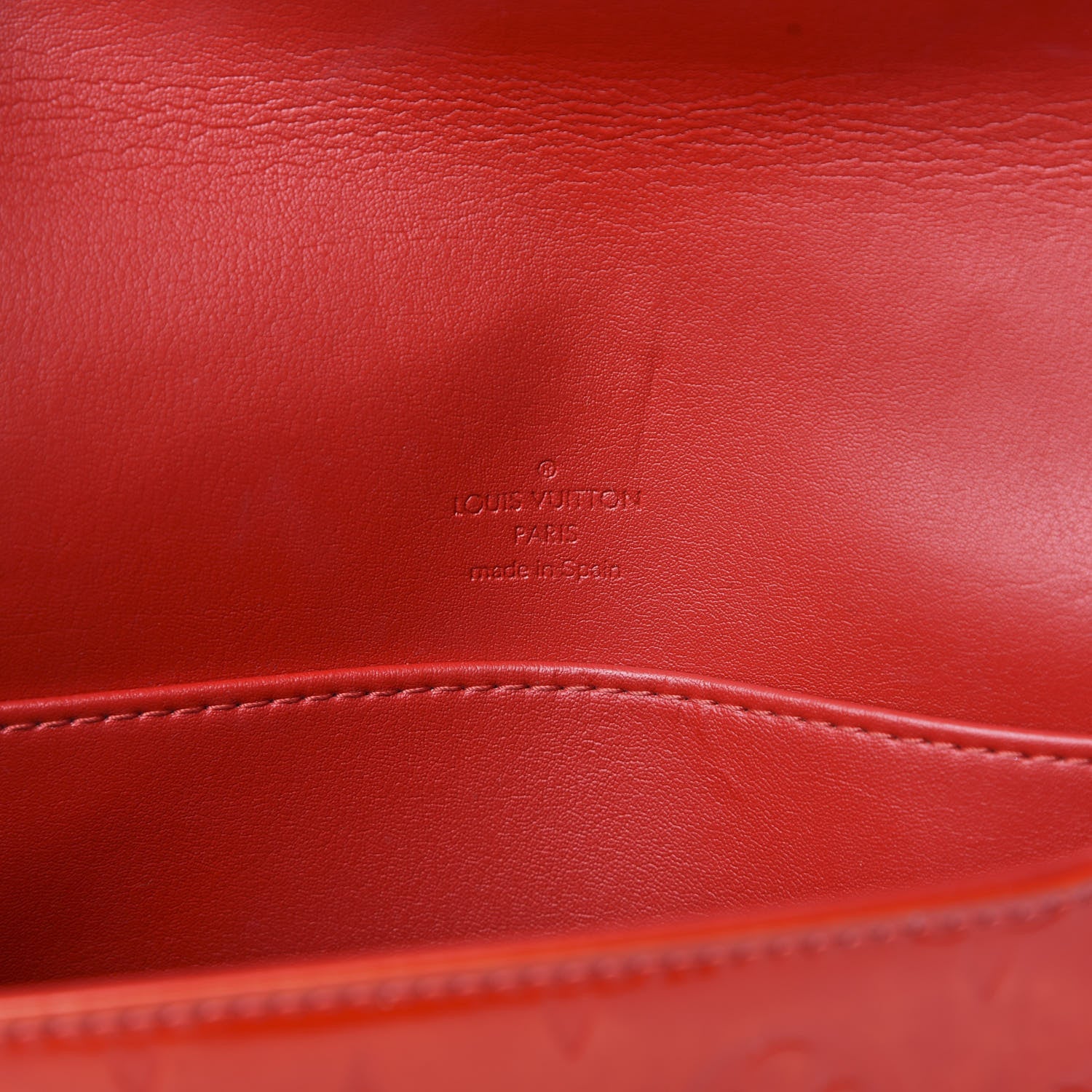 Louis Vuitton Vernis Thompson Street Rouge 6 of 19