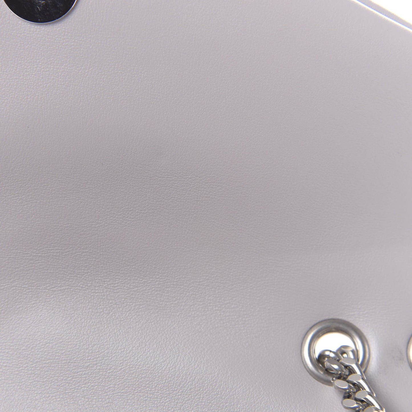 Calfskin Y Quilted Monogram Small Loulou Chain Satchel Granite