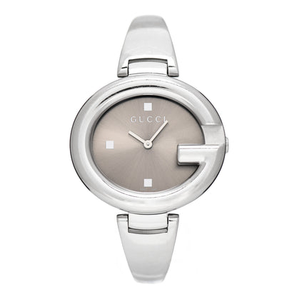 Gucci Stainless Steel 36mm Guccissima Quartz Watch Brown 1 of 5