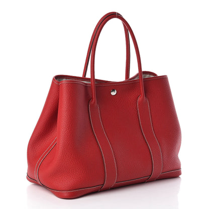 Hermes Negonda Garden Party 36 MM Rouge Casaque 3 of 12
