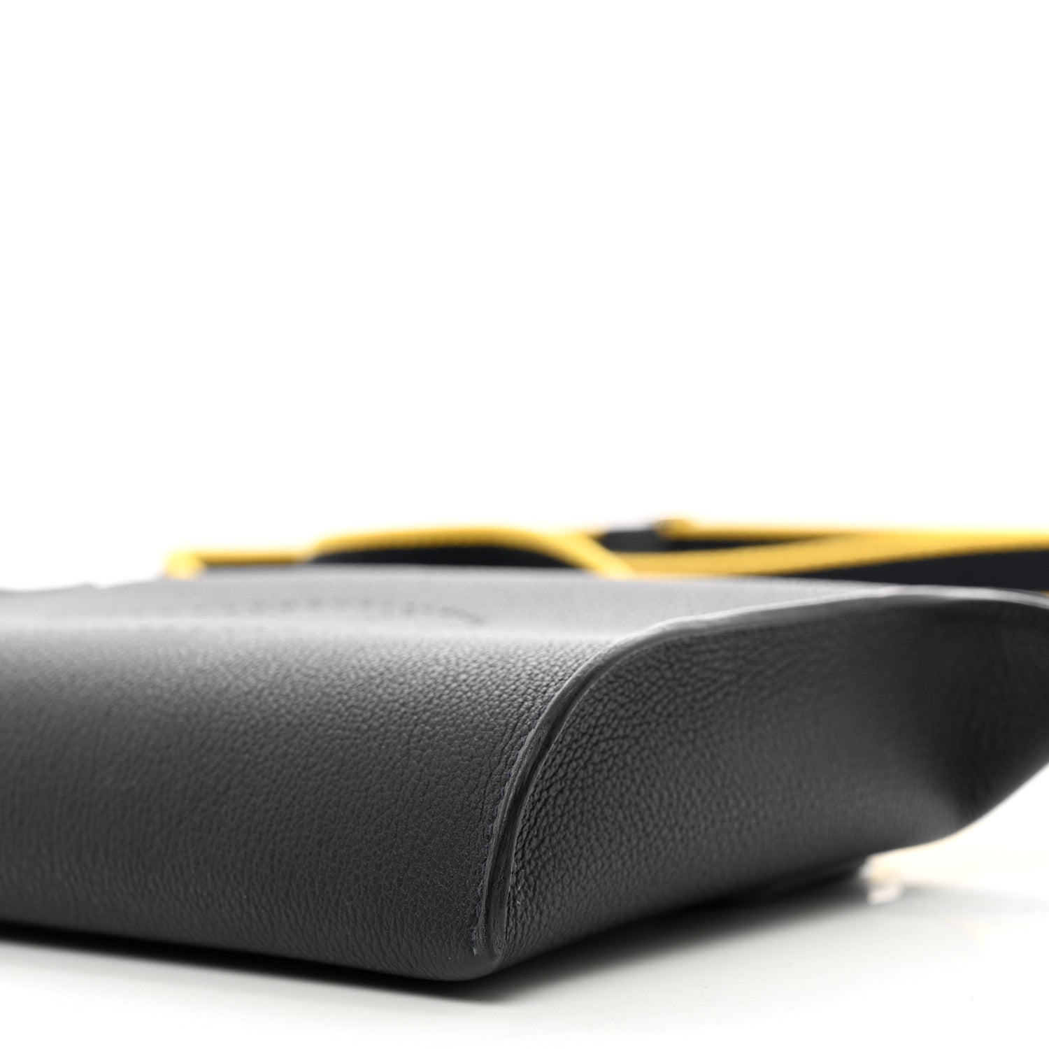 Hermes Togo Videpoches Caban Jaune De Naples Indigo 8 of 8