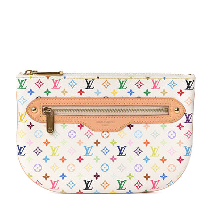 Louis Vuitton Monogram Multicolor Pochette Plate GM White 1 of 7