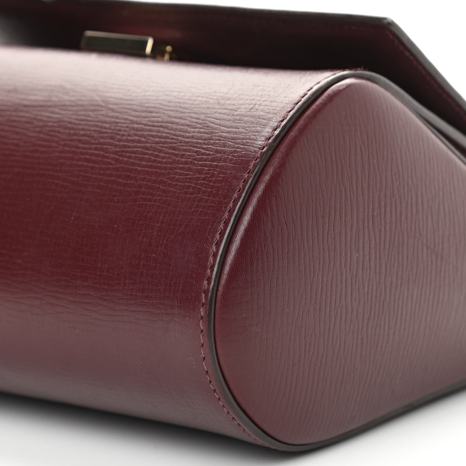 Givenchy Textured Calfskin Mini Pandora Box Chain Crossbody Bag Oxblood 6 of 16