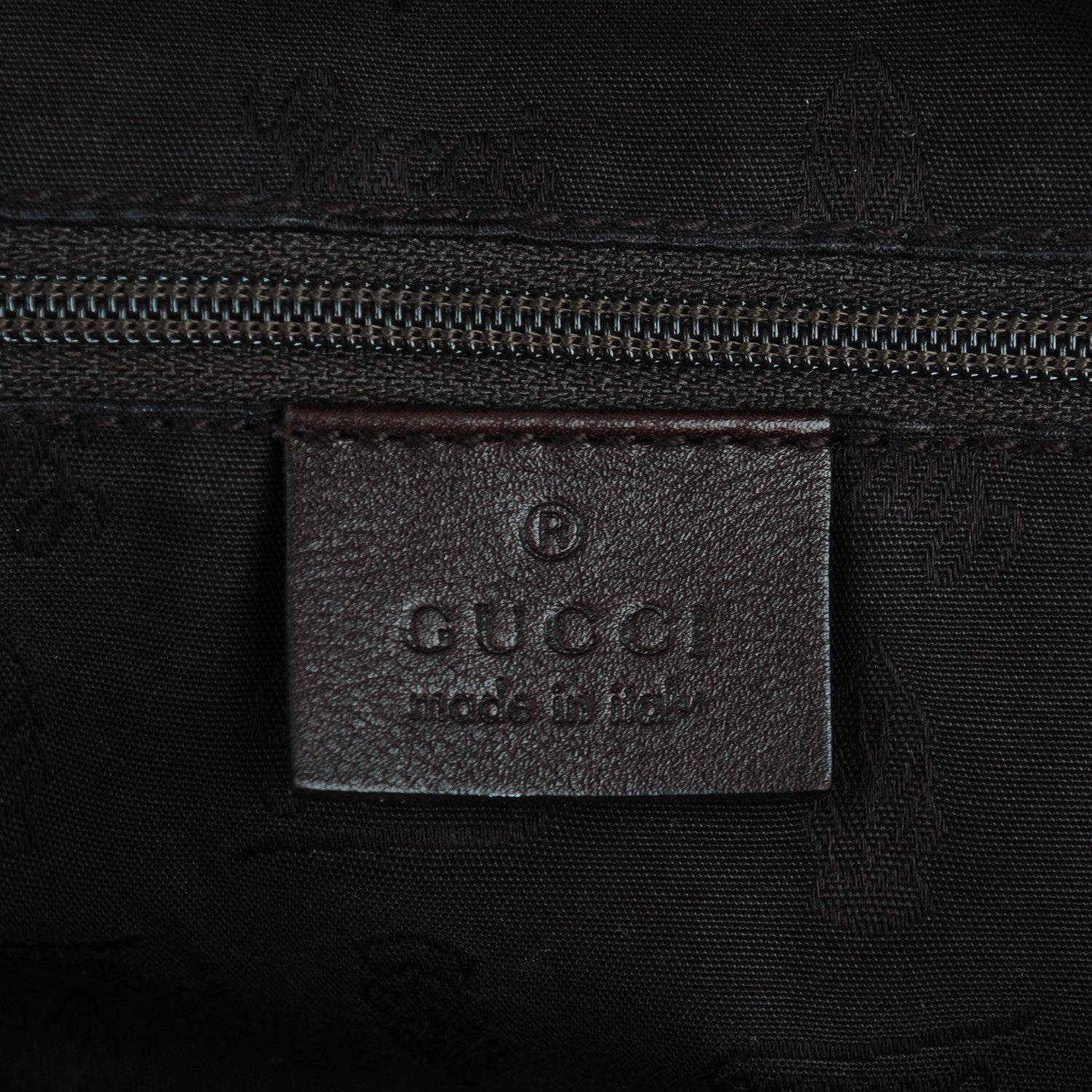 Gucci Guccissima Signature Large Sukey Tote Chocolate 6 of 10