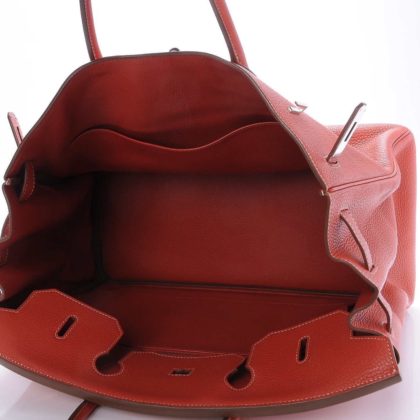 Taurillon Clemence Birkin 40 Sanguine