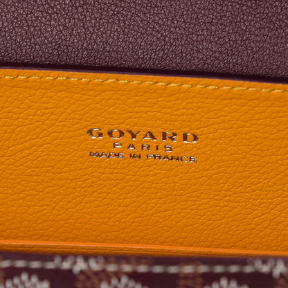 Goyard Goyardine Mini Saigon Burgundy 6 of 8