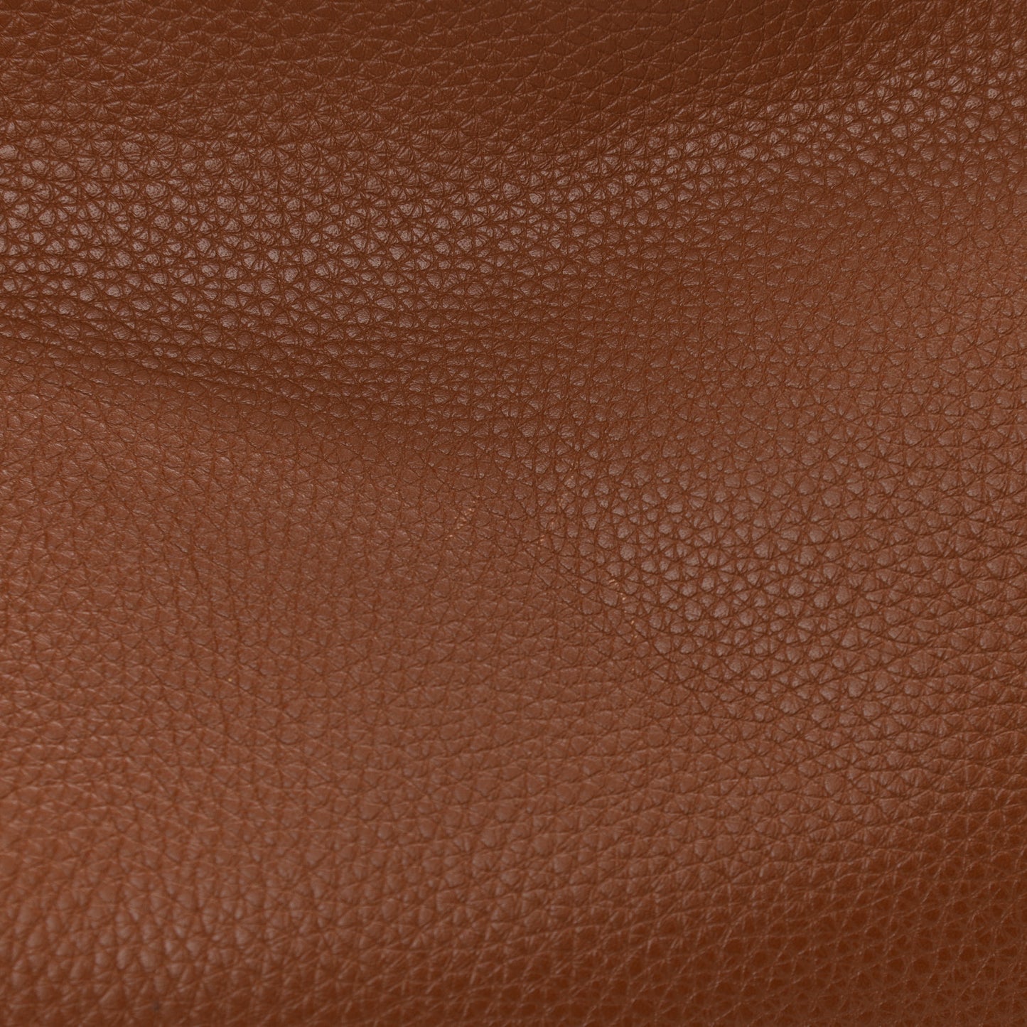 Grained Calfskin Rockstud Shoulder Tote Bright Cognac