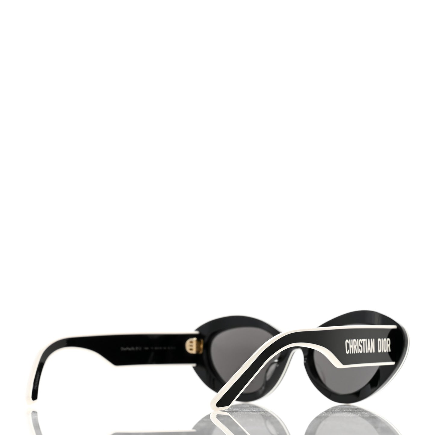 Acetate DiorPacific B1U Butterfly Sunglasses Black