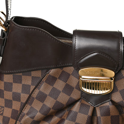 Louis Vuitton Damier Ebene Sistina MM 10 of 16