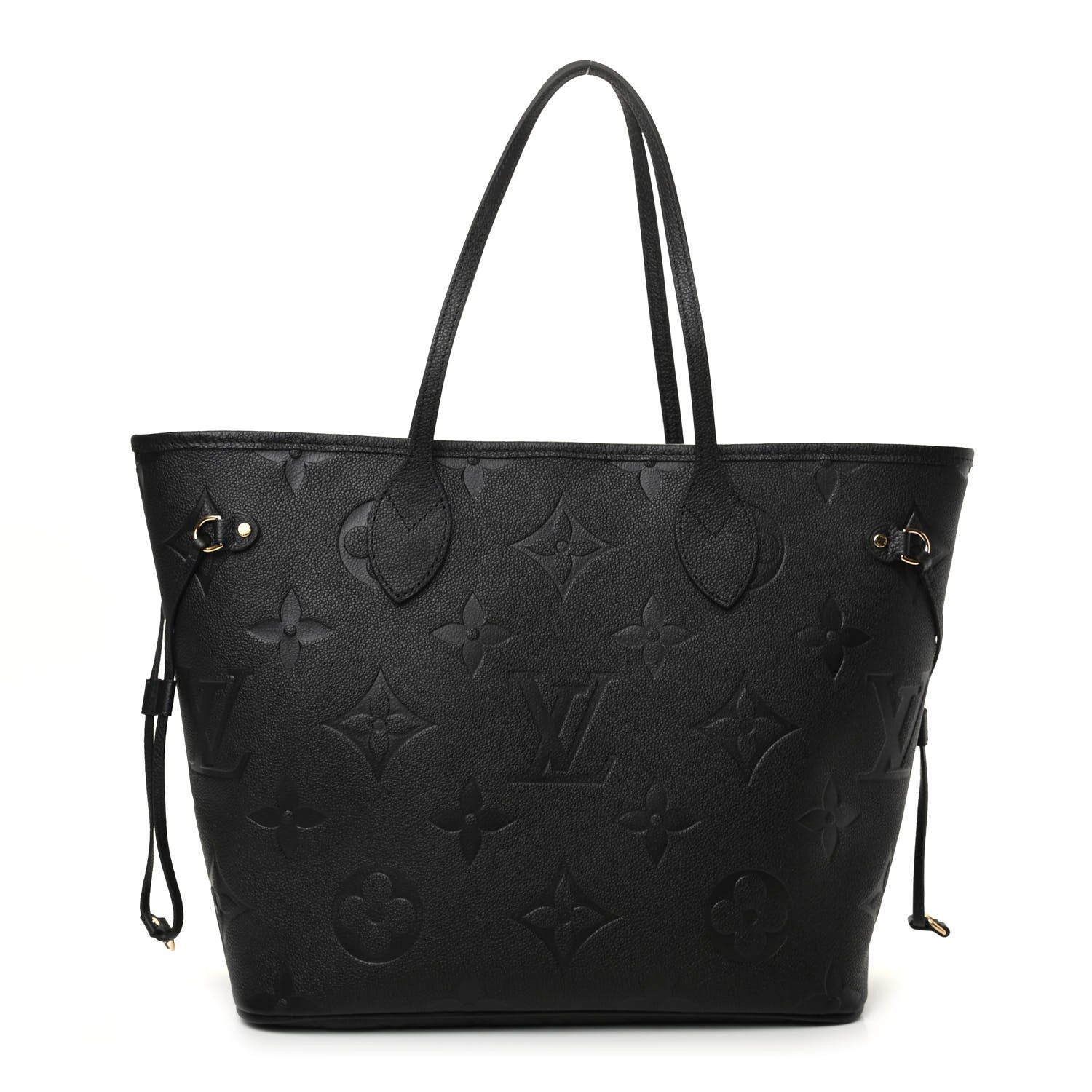 Louis Vuitton Empreinte Monogram Giant Neverfull MM Black 1 of 9