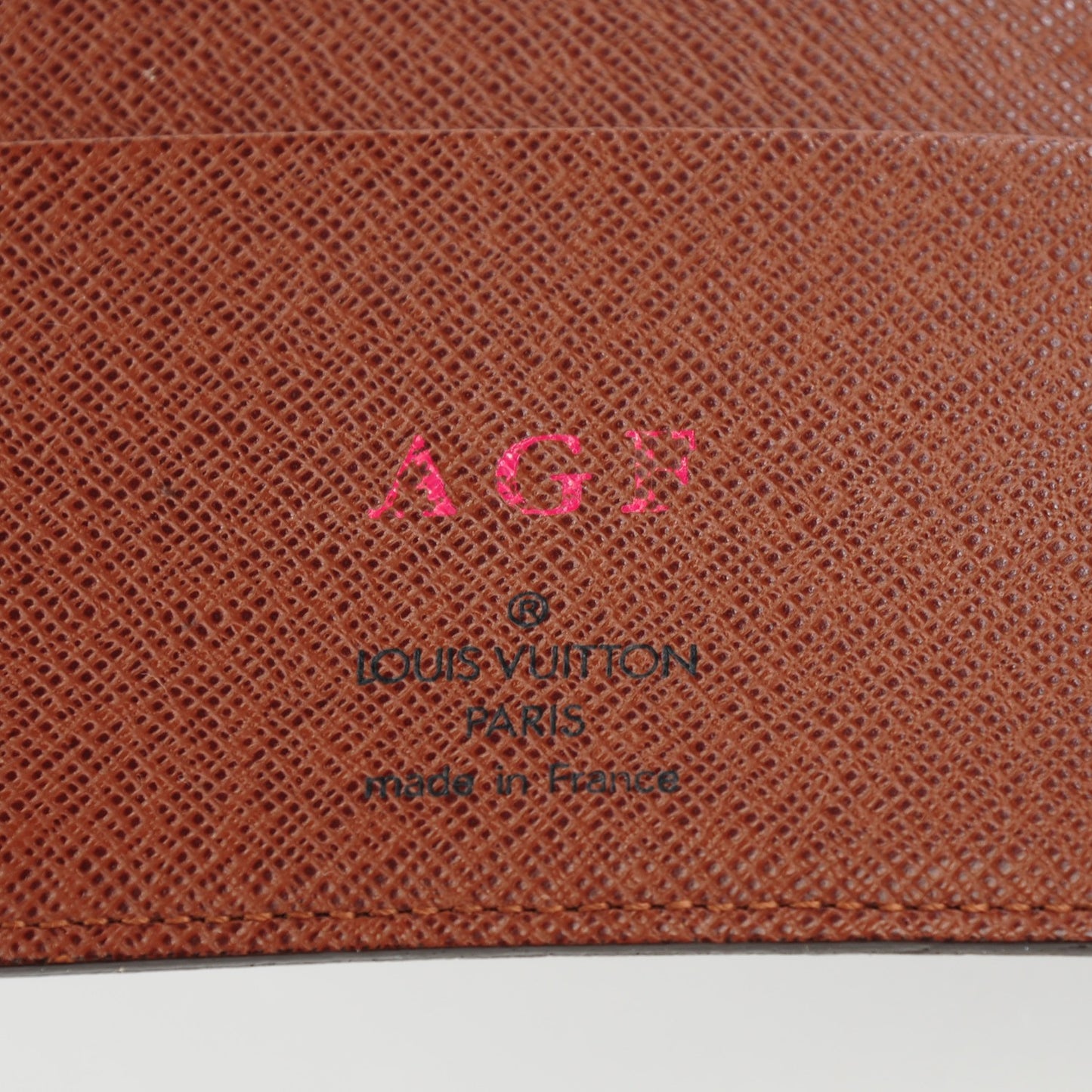 Monogram Medium Ring Agenda Cover