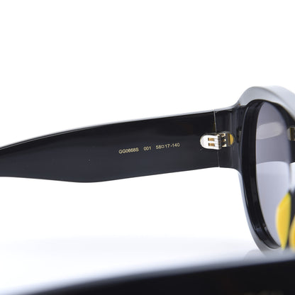 Gucci Acetate Aviator Sunglasses GG0668S Black 5 of 8