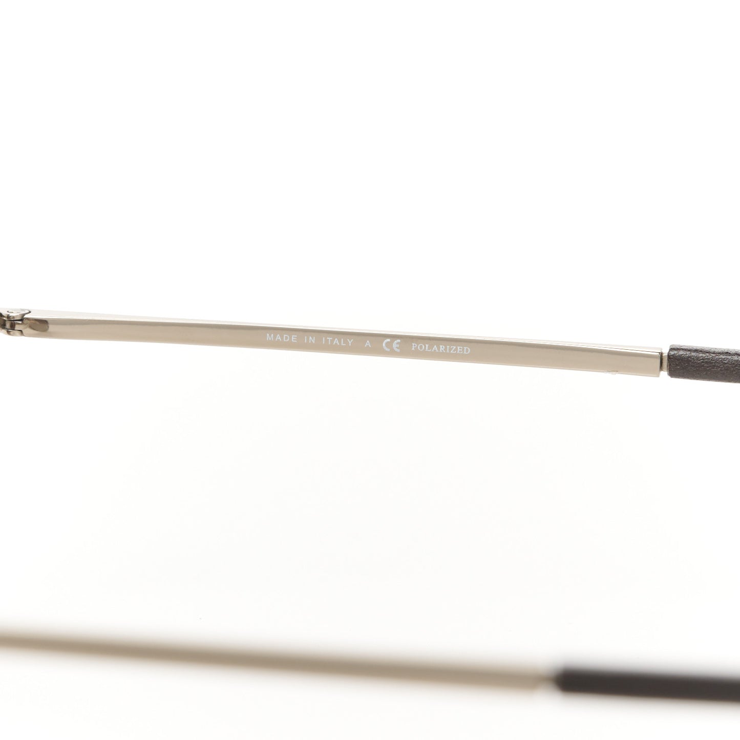 Metal Polarized Aviator CC Sunglasses 4189-T-Q Silver