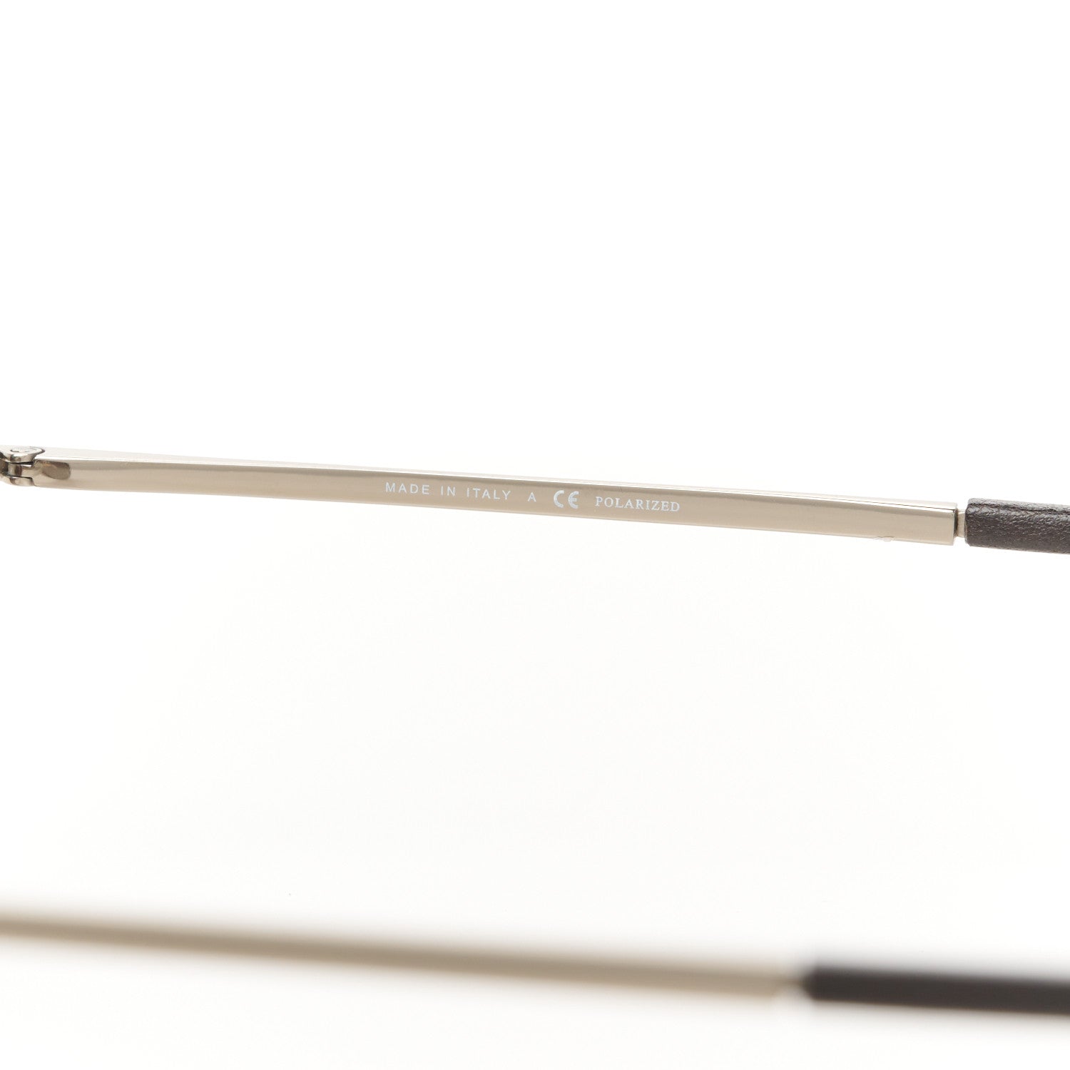 Chanel Metal Polarized Aviator CC Sunglasses 4189-T-Q Silver 6 of 8