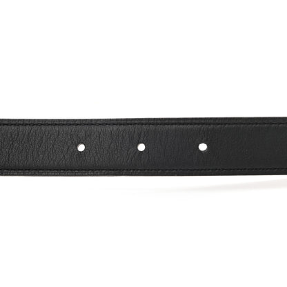 Hermes Swift Epsom 24mm Constance H Belt 70 Black Gold 7 of 8