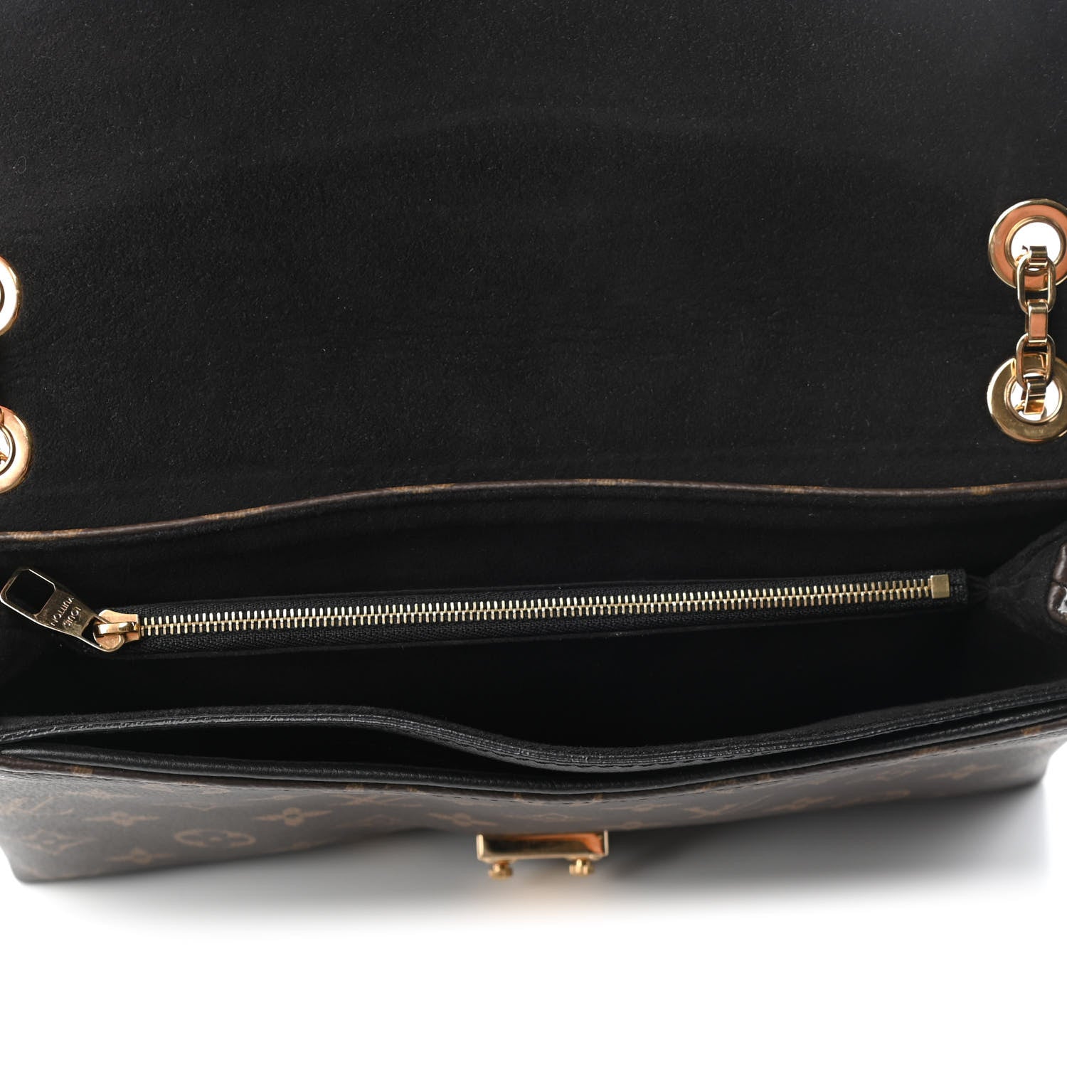 Louis Vuitton Monogram Pallas Chain Black 4 of 4