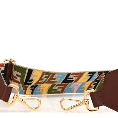 Fendi X SARA COLEMAN Canvas Vitello King FF Fish Eye Strap You Multicolor 3 of 6