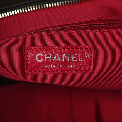 Chanel Calfskin Quilted Large Gabrielle Shopping Tote Black 6 of 11